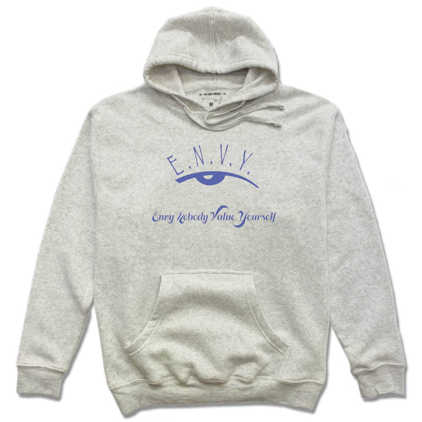 ENVY NOBODY VALUE YOURSELF | HOODIE | BLUE LOGO