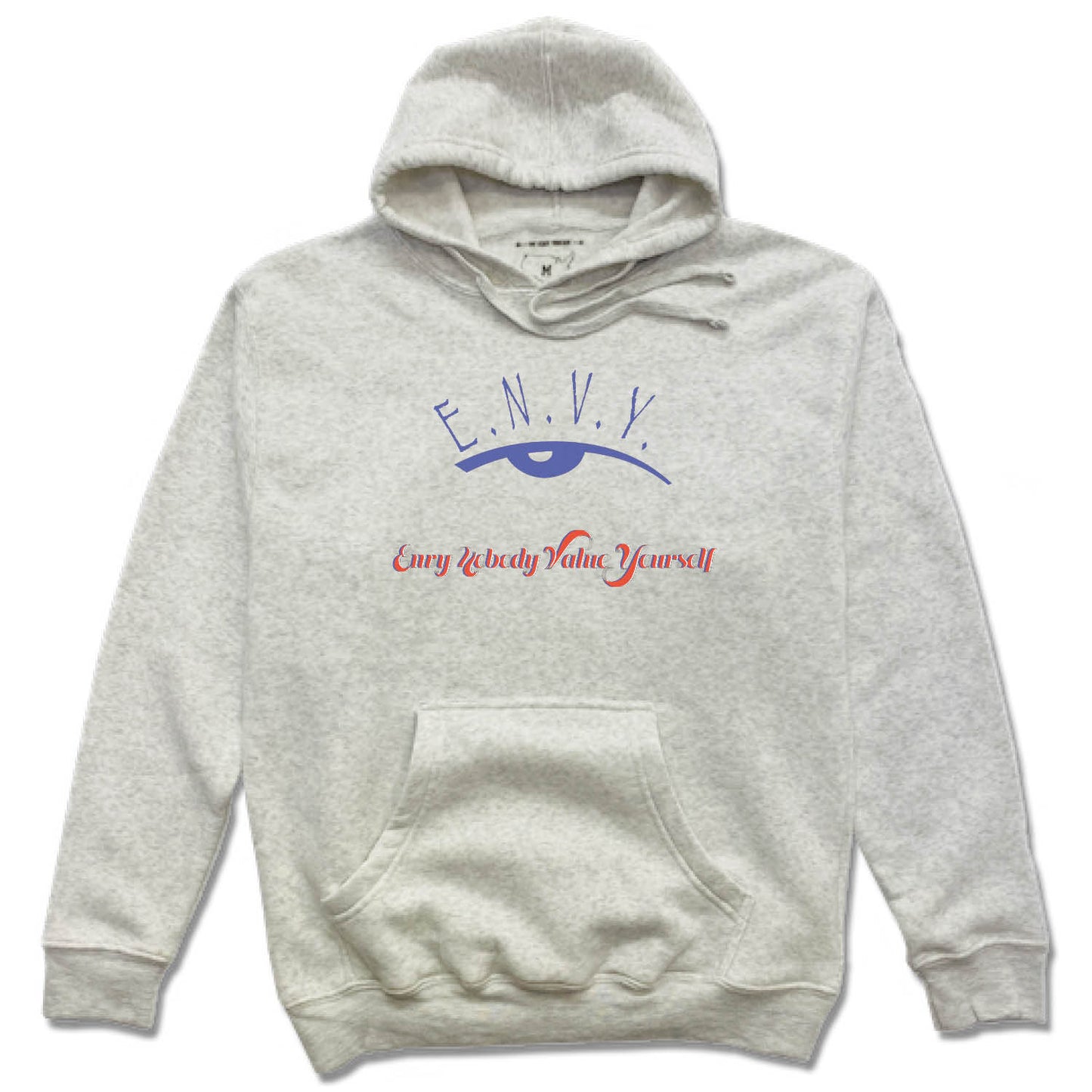 ENVY NOBODY VALUE YOURSELF | HOODIE | BLUE LOGO