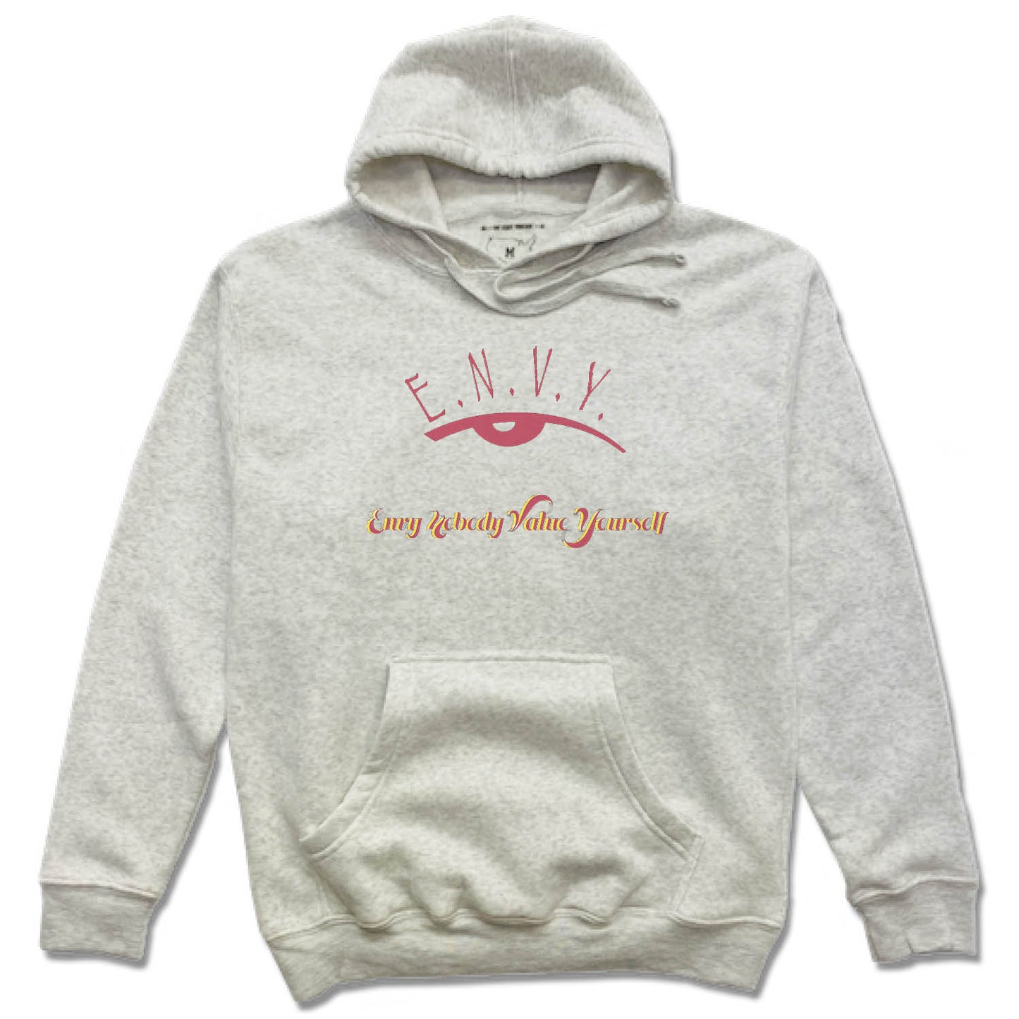 ENVY NOBODY VALUE YOURSELF | HOODIE | RED LOGO