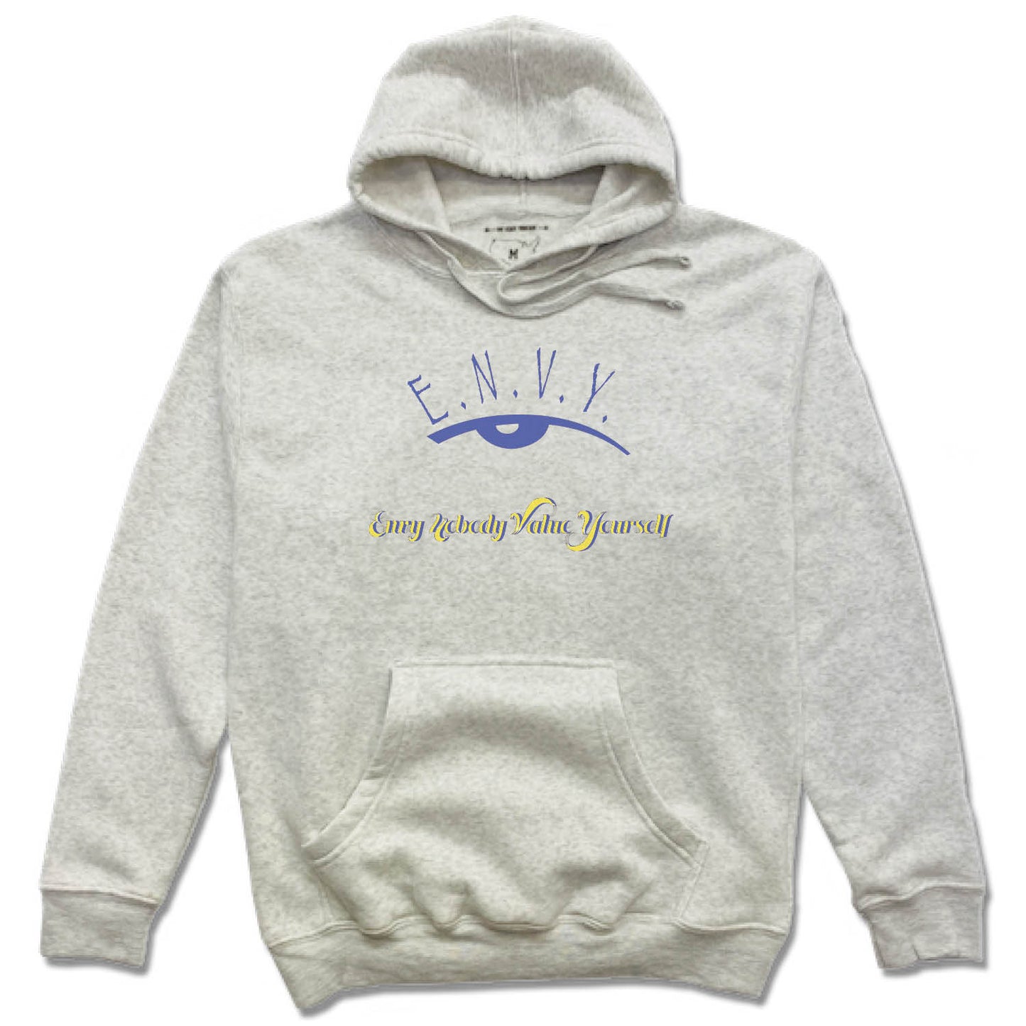ENVY NOBODY VALUE YOURSELF | HOODIE | BLUE LOGO