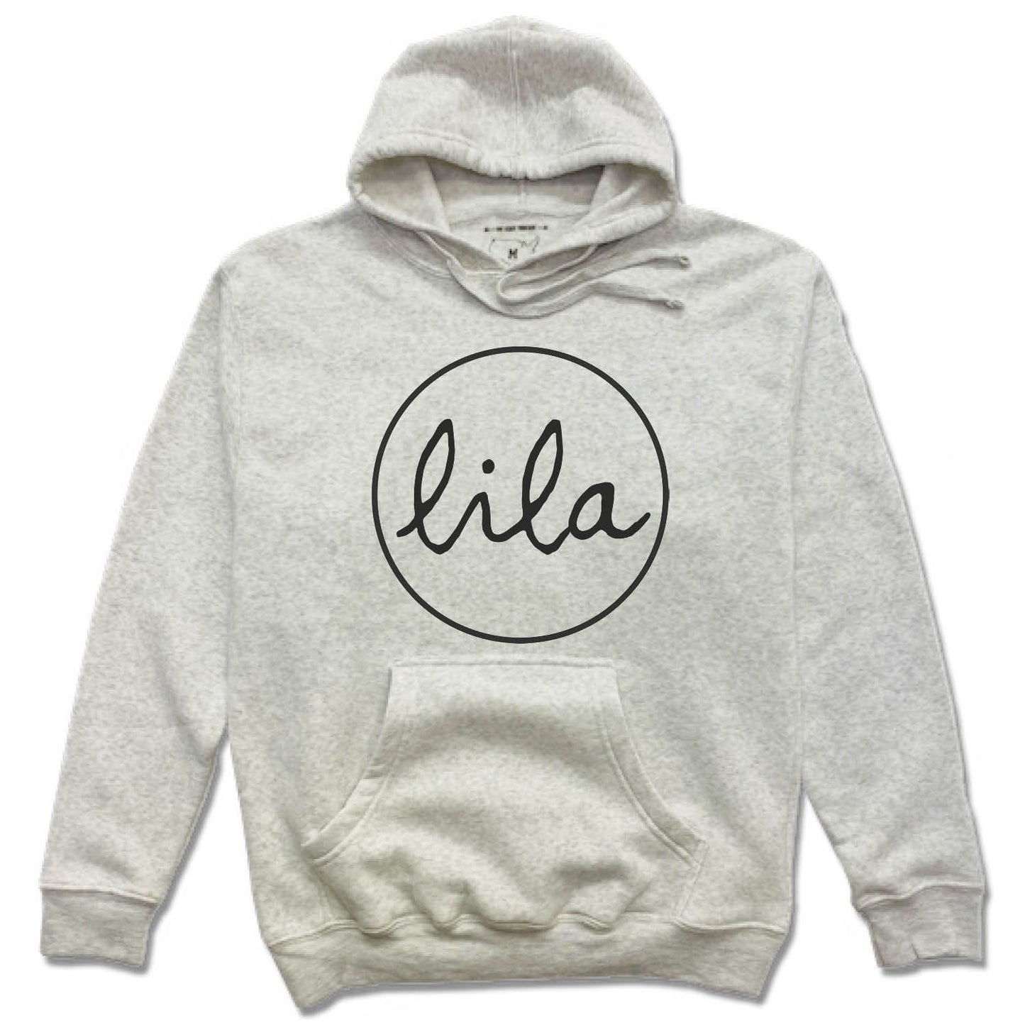 LILA YOGA | HOODIE | BLACK LOGO