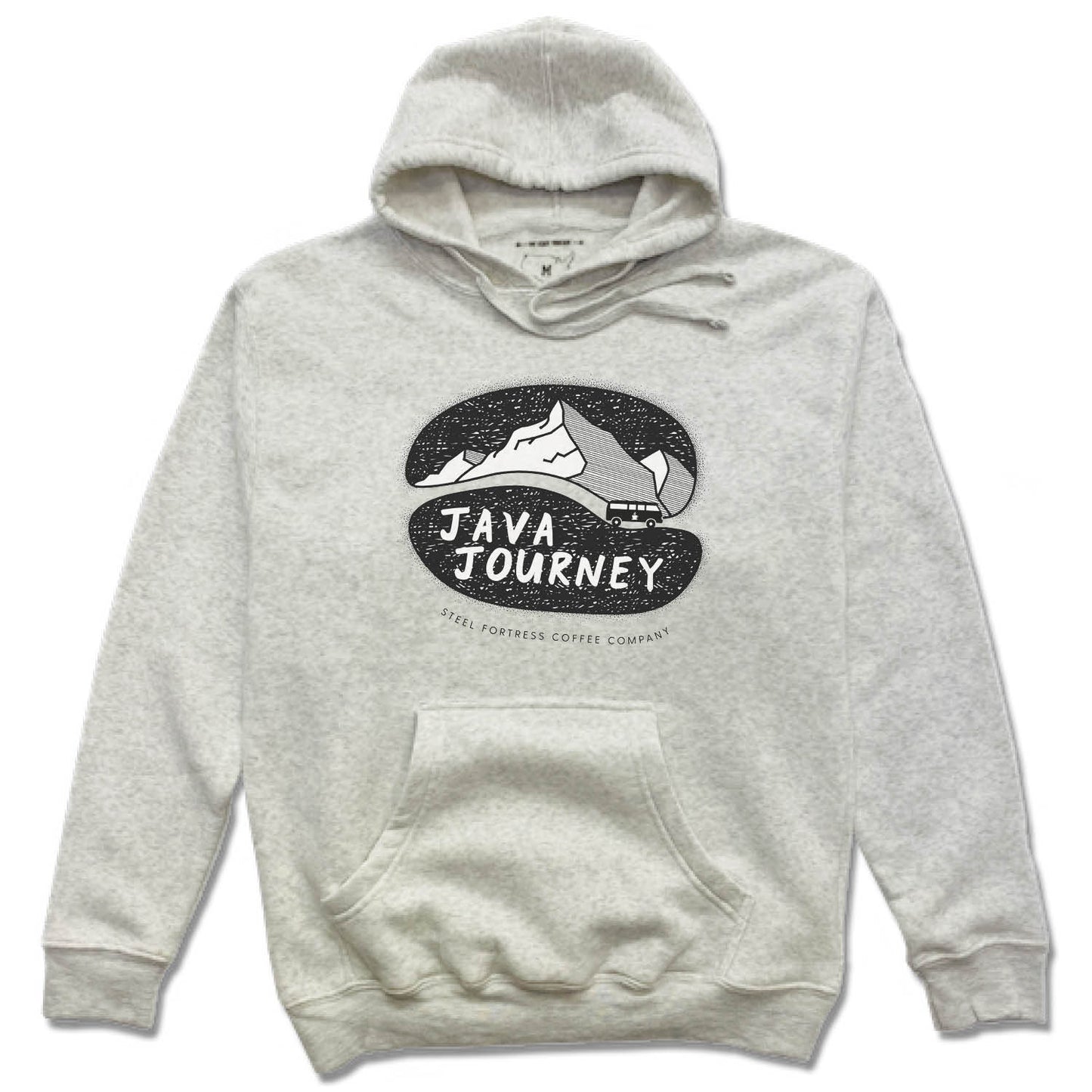 STEEL FORTRESS COFFEE | HOODIE | BLACK LOGO
