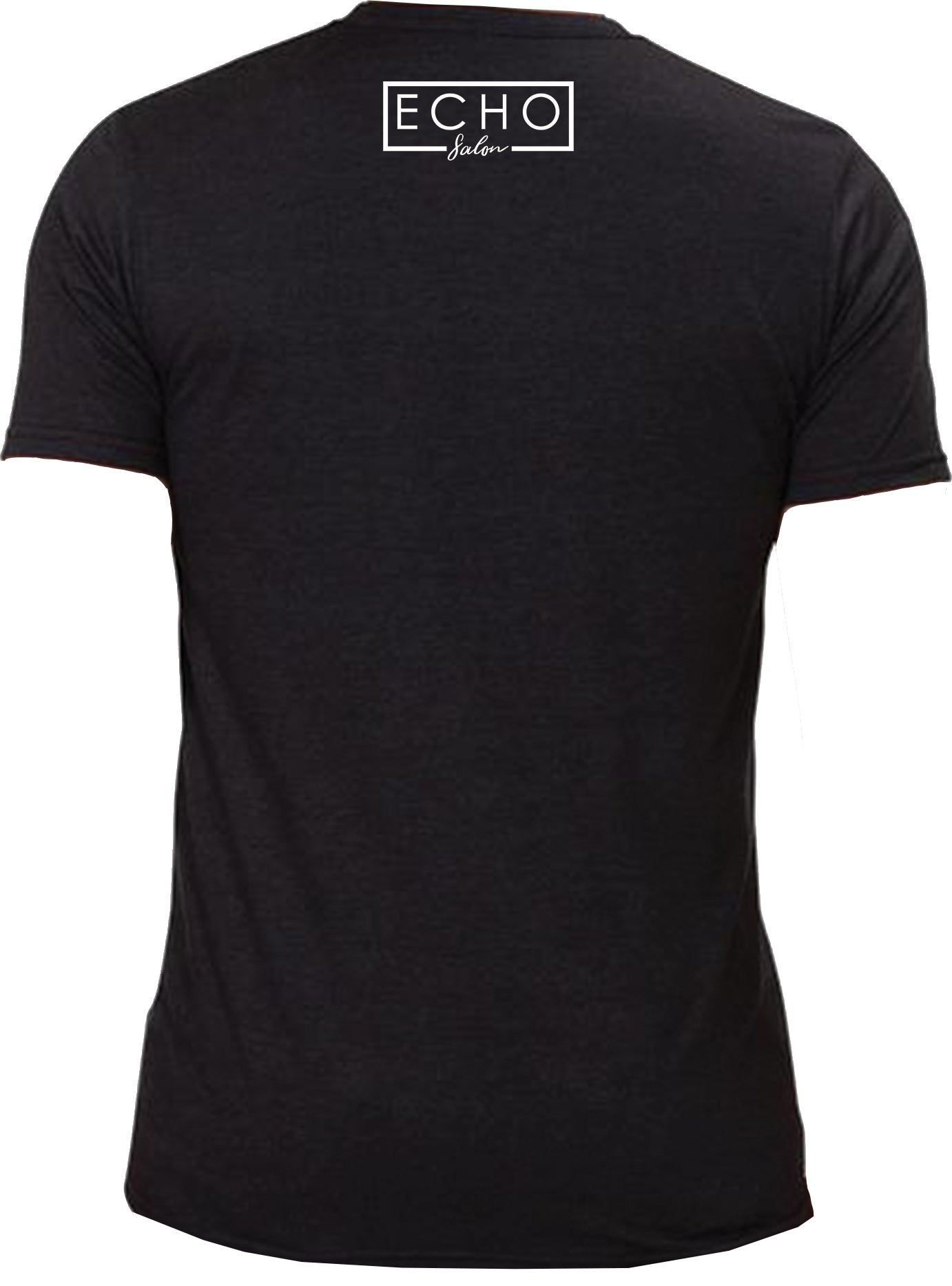 ECHO SALON | UNISEX BLACK Recycled Tri-Blend | TEAM BRUNETTE