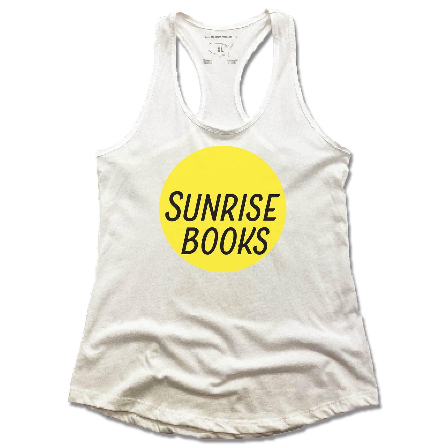 SUNRISE BOOKS | LADIES WHITE TANK | SUN