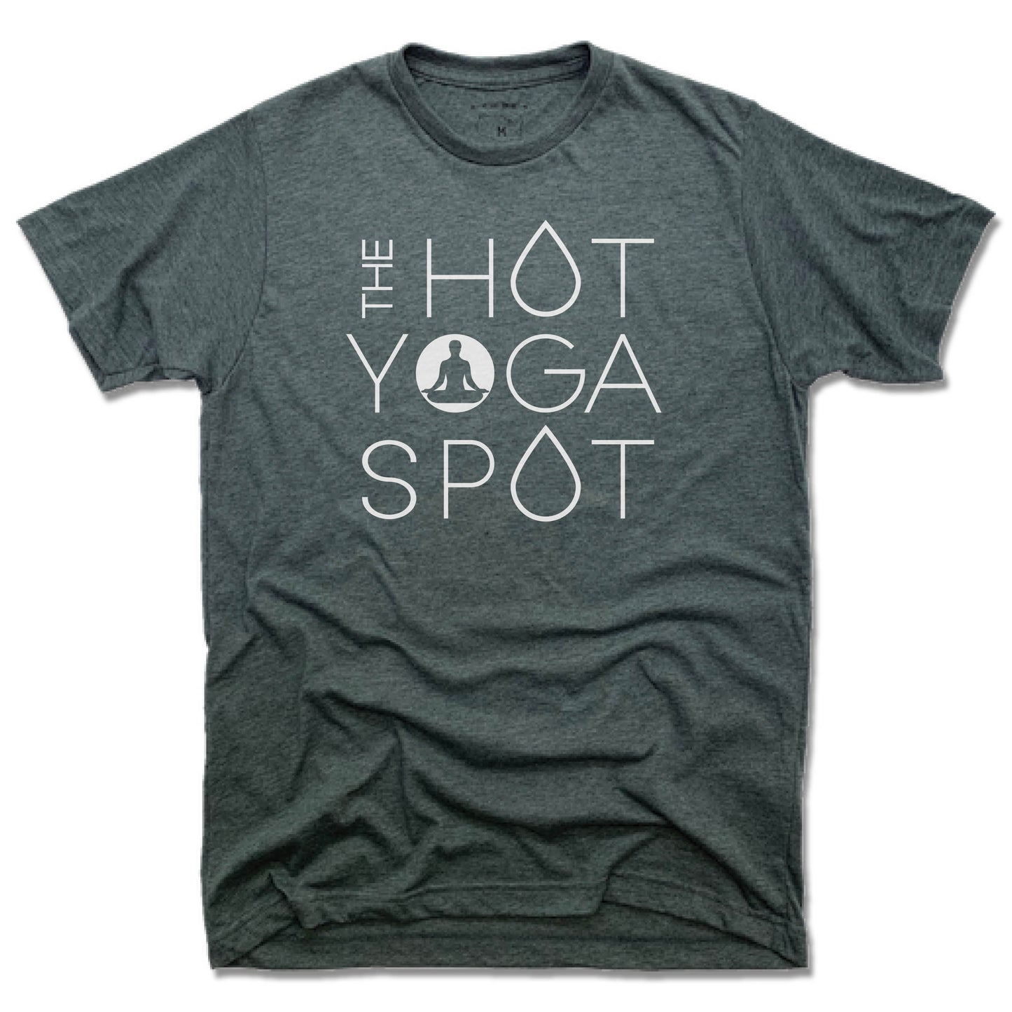 THE HOT YOGA SPOT | UNISEX TEE | WHITE LOGO