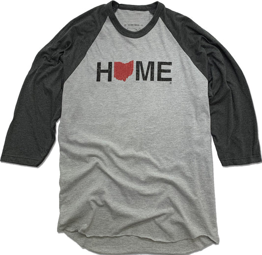 OHIO 3/4 SLEEVE | HOME | RED/BLACK