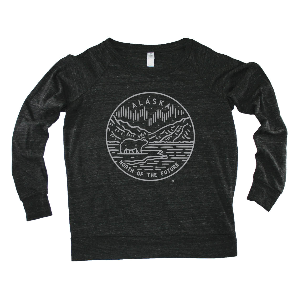 ALASKA LADIES' SLOUCHY | STATE SEAL |  NORTH OF THE FUTURE