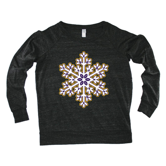 MINNESOTA LADIES' SLOUCHY | SNOWFLAKE | PURPLE/GOLD