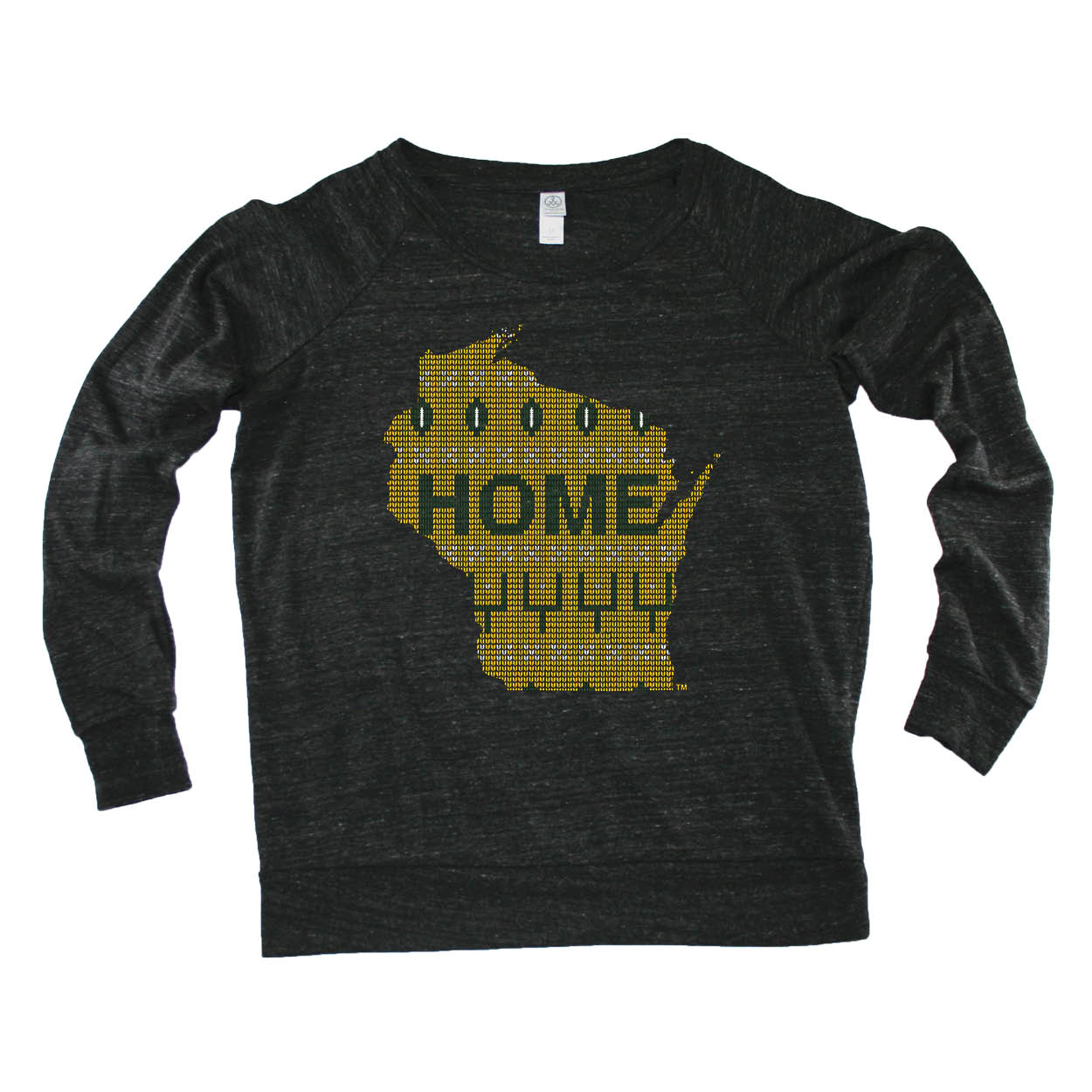 WISCONSIN LADIES' SLOUCHY | HOME | SWEATER GREEN/GOLD
