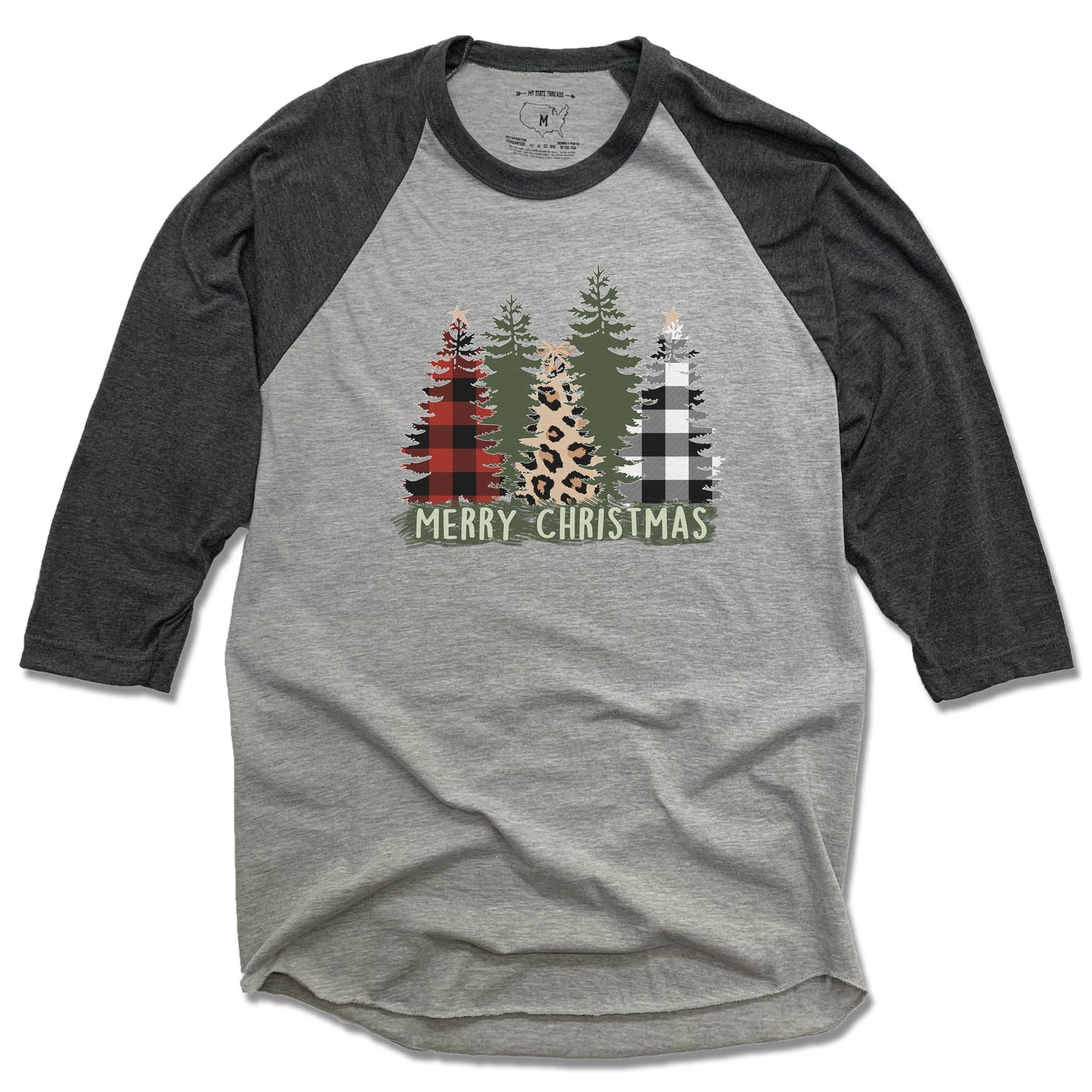 CHRISTMAS TREES | 3/4 SLEEVE | COMFY PATTERNS