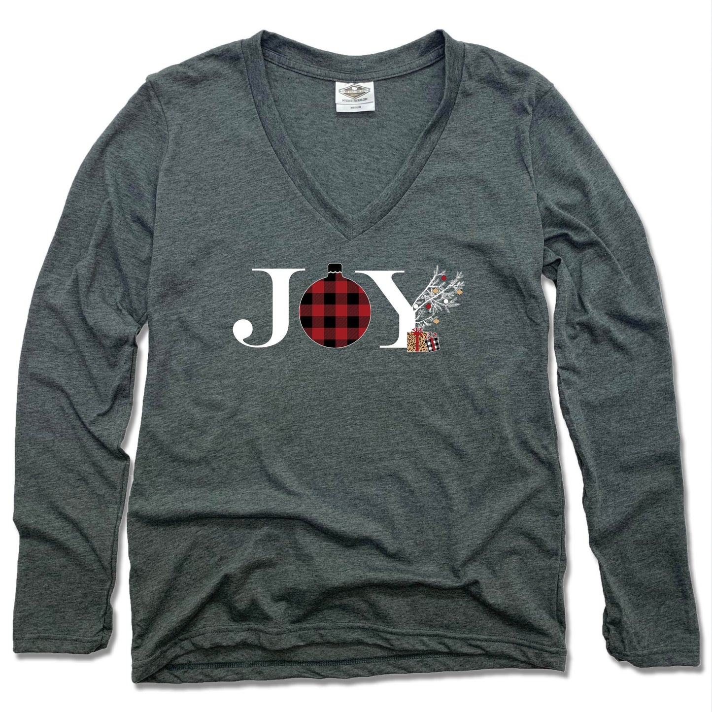 JOY | LADIES LONGSLEEVE | FLANNEL ORNAMENT