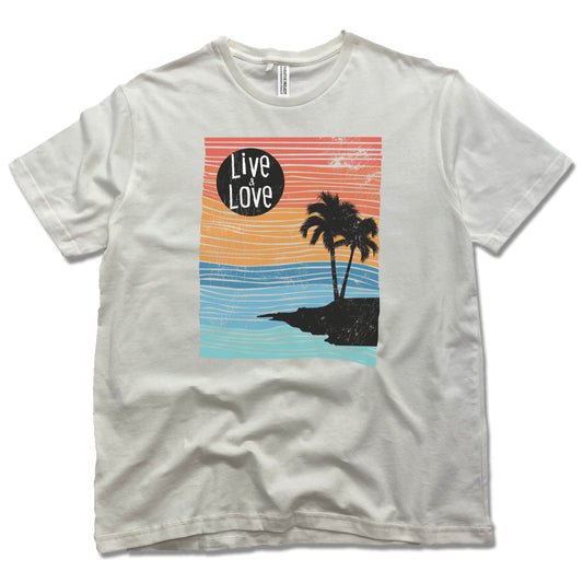PALM TREE | PARATIVE PROJECT TEE | LIVE AND LOVE LINE ART