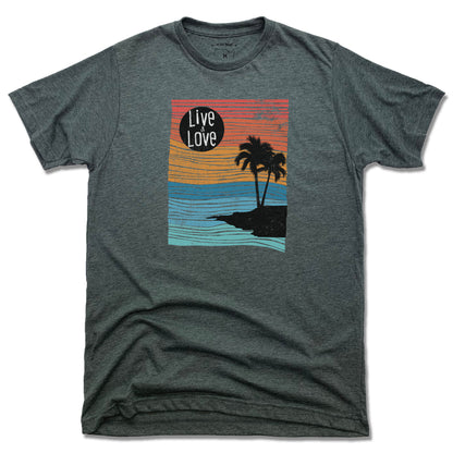 PALM TREE | UNISEX TEE | LIVE AND LOVE LINE ART