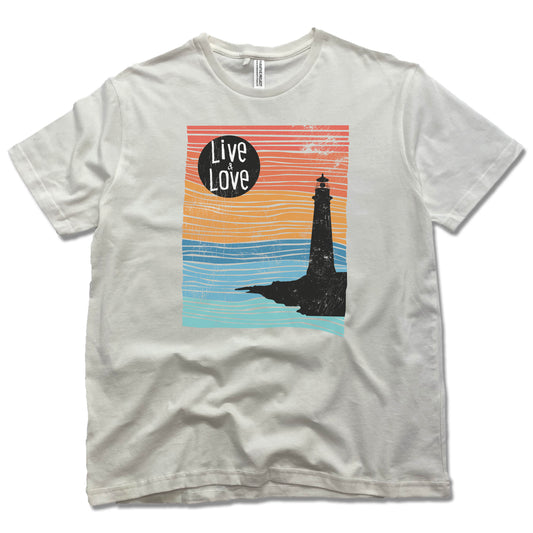 LIGHTHOUSE | PARATIVE PROJECT TEE | LIVE AND LOVE LINE ART