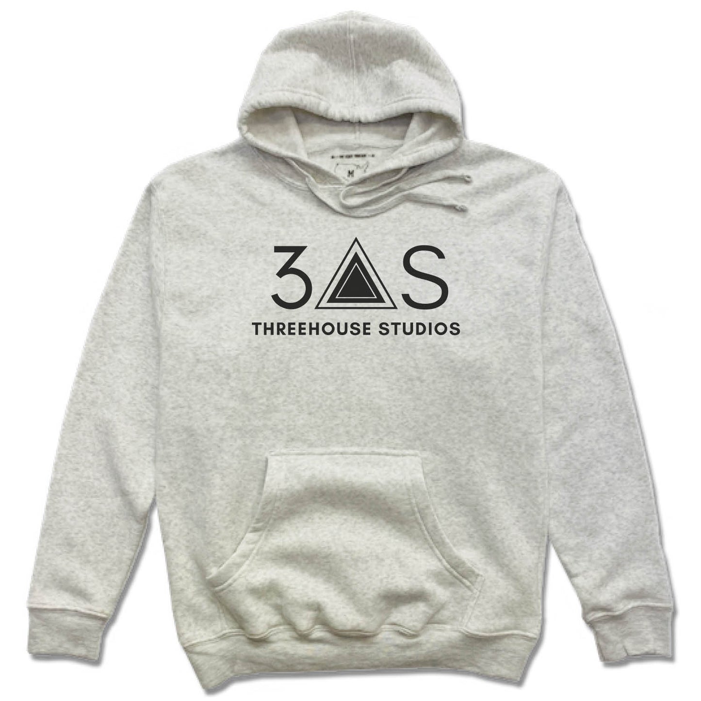 THREEHOUSE STUDIOS | HOODIE | BLACK LOGO