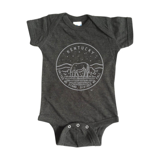 KENTUCKY ONESIE | STATE SEAL | UNITED WE STAND, DIVIDED WE FALL