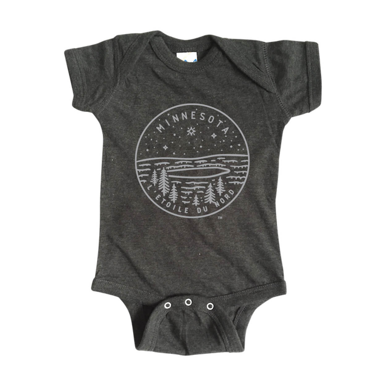 MINNESOTA ONESIE | STATE SEAL | L'ETOILE DU NORD – My State Threads