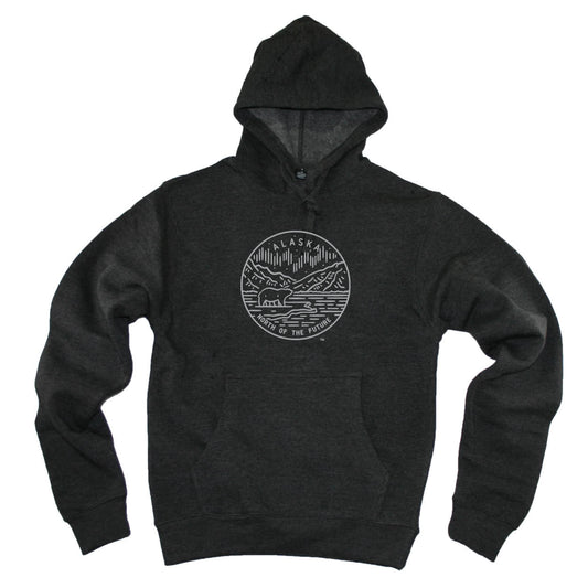 ALASKA HOODIE | STATE SEAL |  NORTH OF THE FUTURE