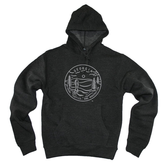 GEORGIA HOODIE | STATE SEAL | WISDOM, JUSTICE, AND MODERATION