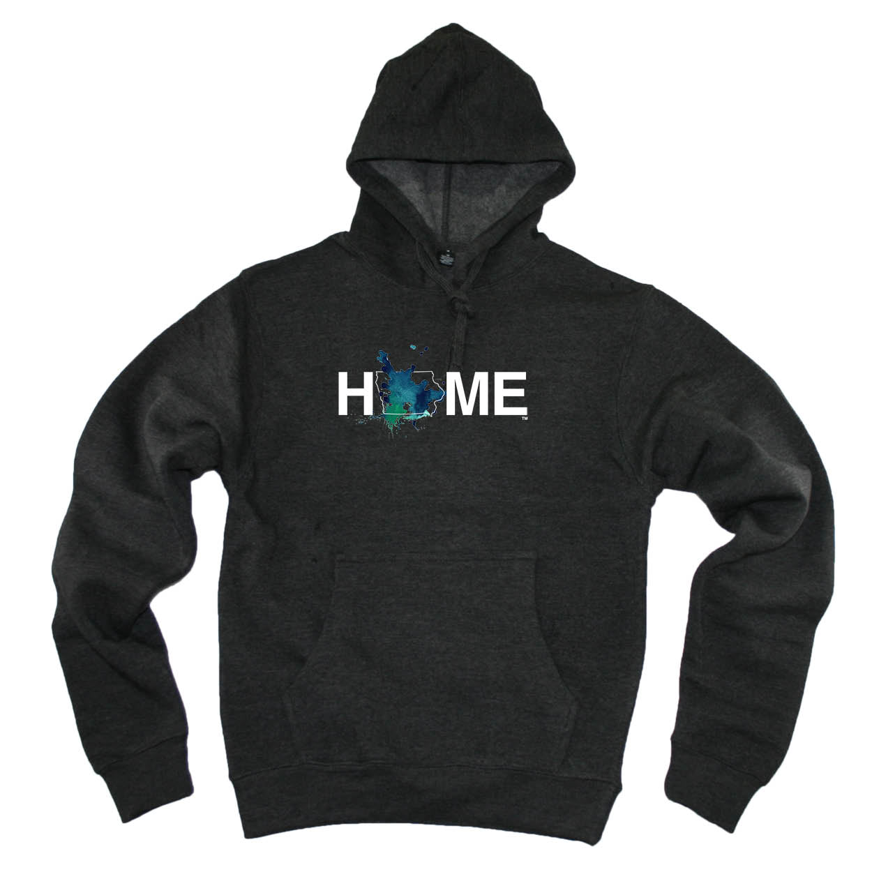 IOWA HOODIE | HOME | PAINTED BLUE/GREEN