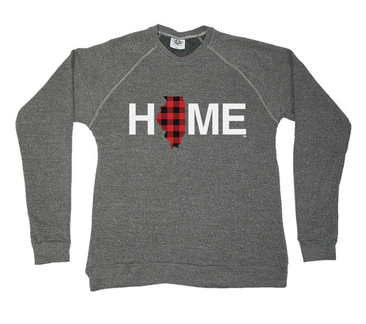 ILLINOIS SWEATSHIRT | HOME | PLAID