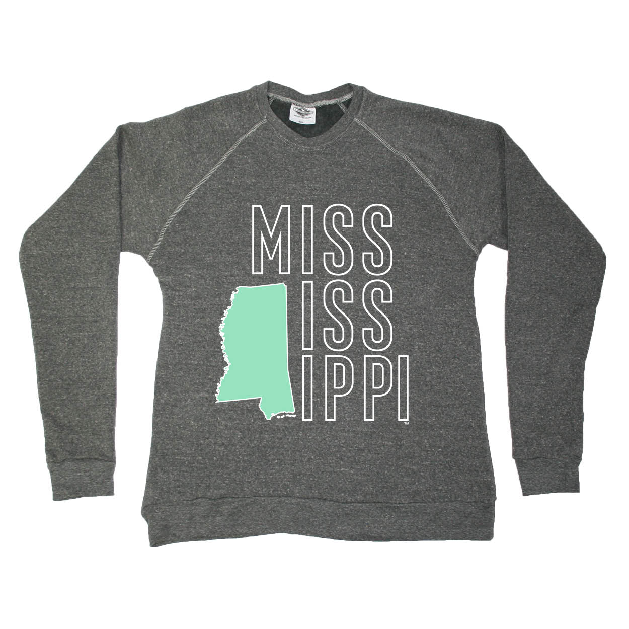 MISSISSIPPI SWEATSHIRT | STACKED | LETTERS
