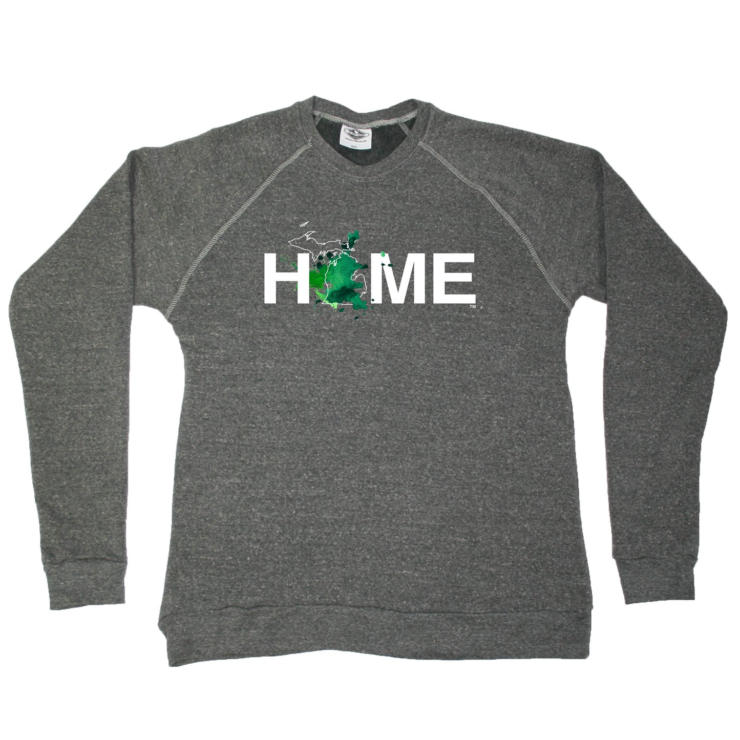 MICHIGAN SWEATSHIRT | HOME | PAINTED GREEN