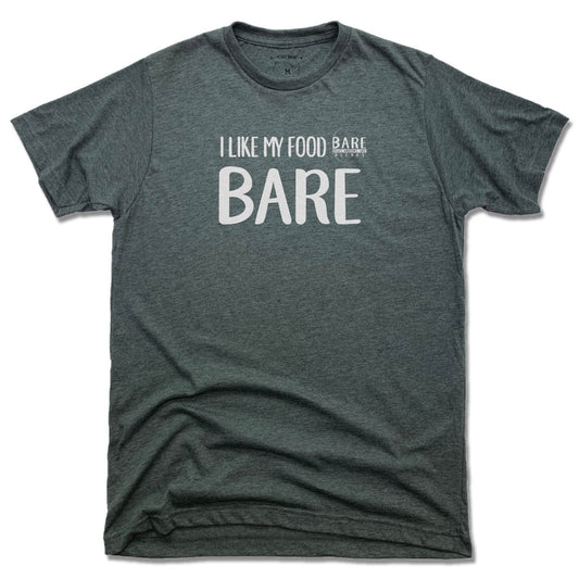BARE BLENDS | UNISEX TEE | I LIKE MY FOOD