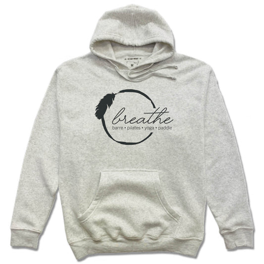 BREATHE PILATES AND BARRE | HOODIE | BLACK LOGO