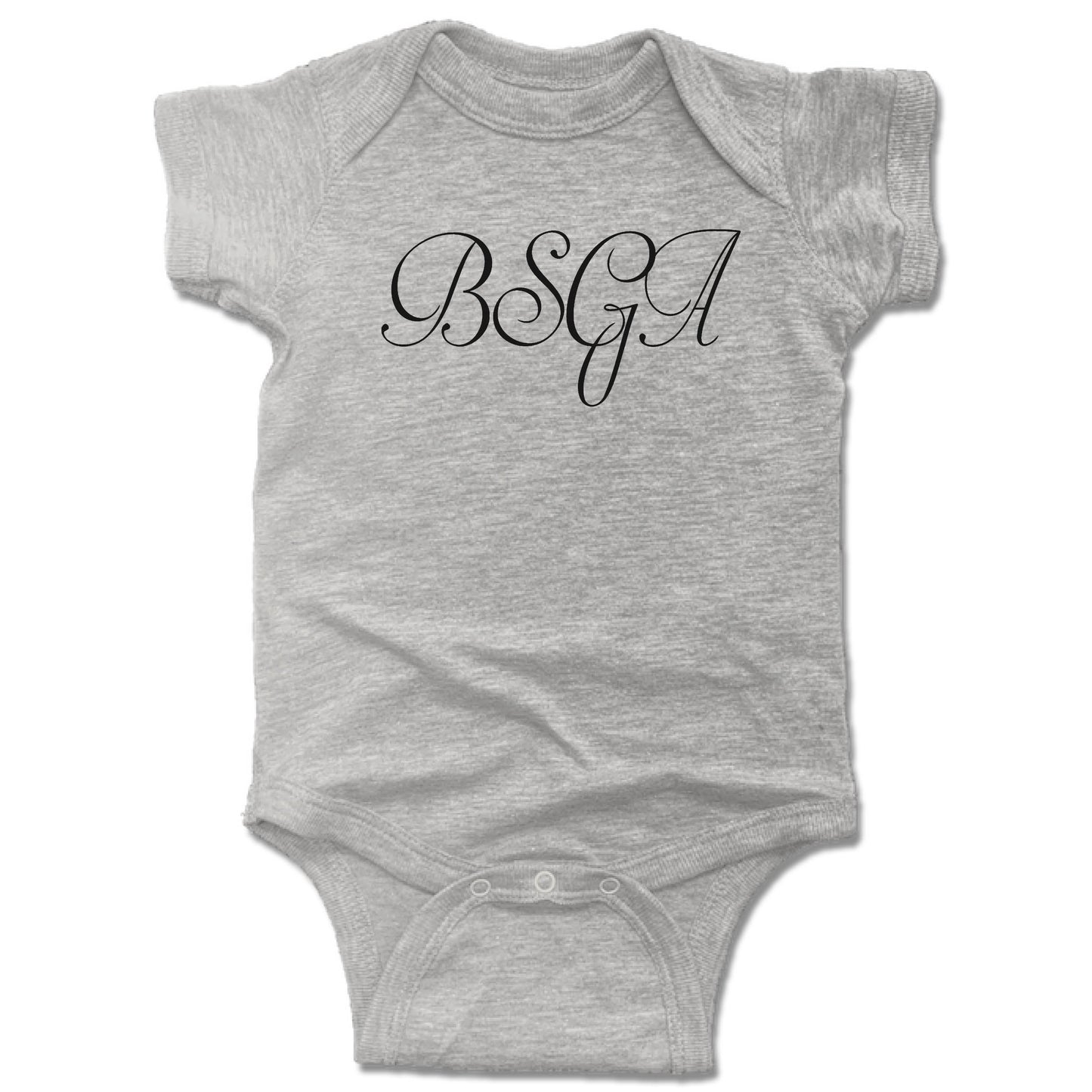 BRIGHT STARS GYMNASTICS ACADEMY | GRAY ONESIE | BSGA