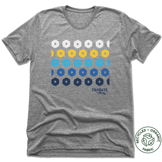 BUSKEN BAKERY | UNISEX GRAY Recycled Tri-Blend
