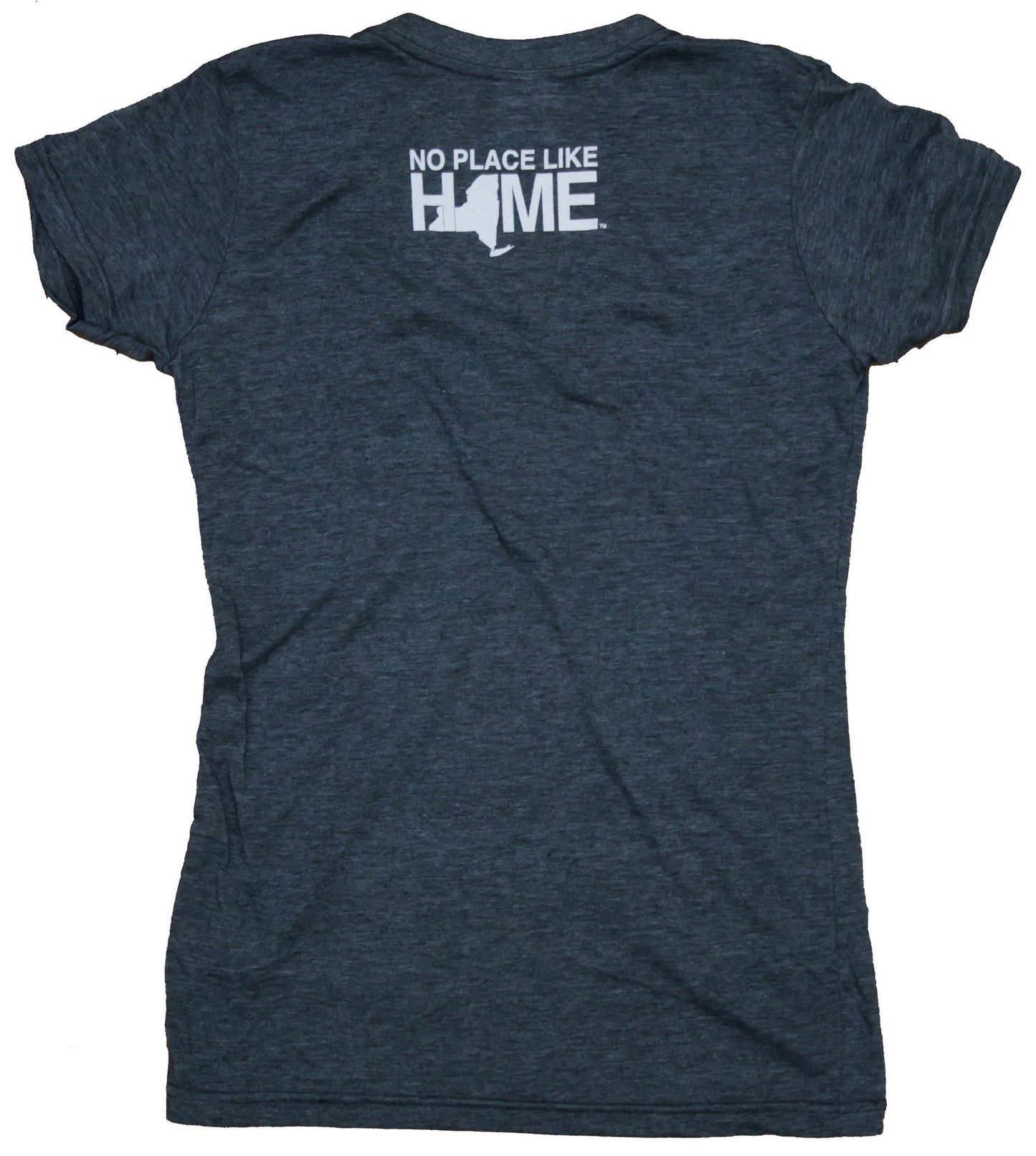 NEW YORK LADIES V-NECK | HOME | RED - My State Threads