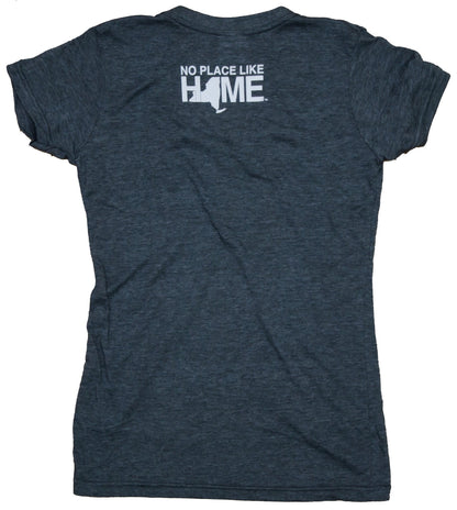 NEW YORK LADIES V-NECK | HOME | RED - My State Threads