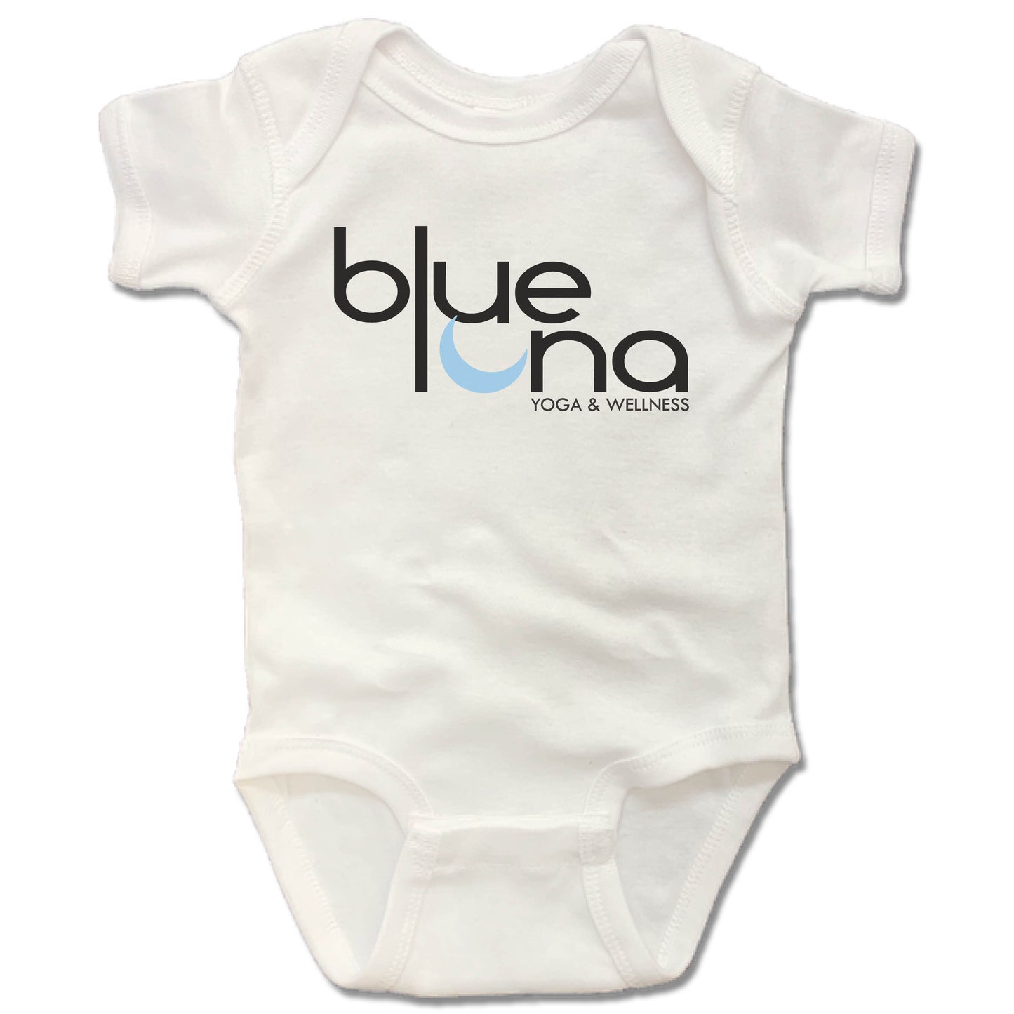 Blue Luna Yoga & Wellness | WHITE ONESIE | LOGO