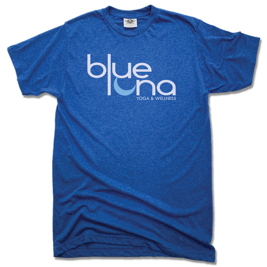 Blue Luna Yoga & Wellness | UNISEX BLUE TEE | LOGO