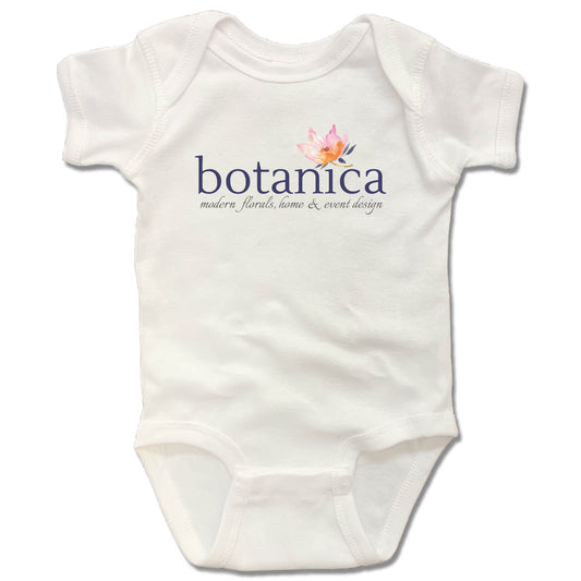 BOTANICA | WHITE ONESIE | LOGO