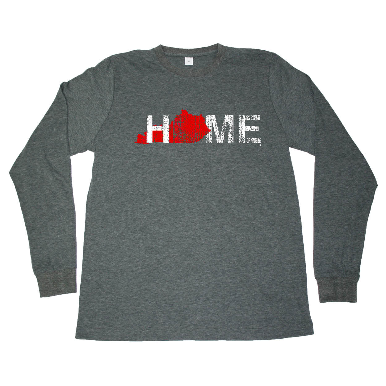 KENTUCKY LONG SLEEVE TEE | HOME | RED - My State Threads
