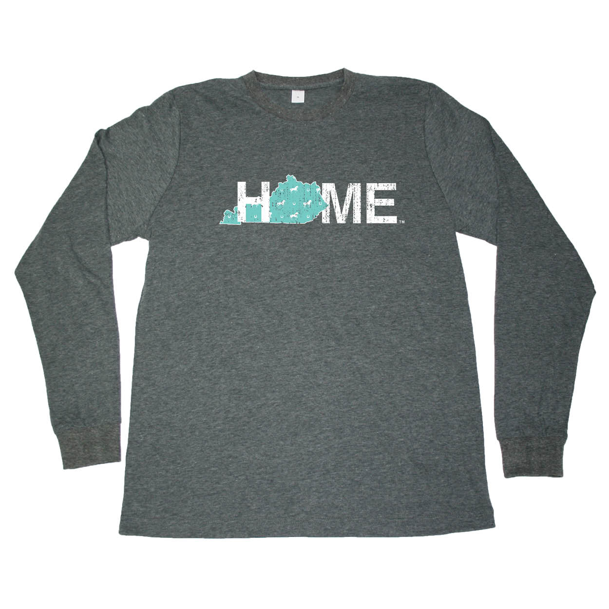 KENTUCKY LONG SLEEVE TEE | HOME | HORSE PATTERN - My State Threads