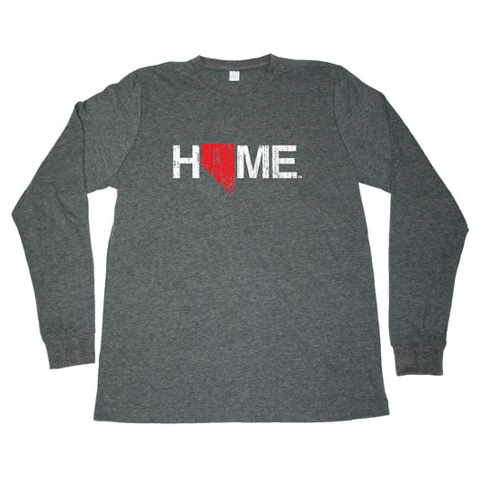 NEVADA LONG SLEEVE TEE | HOME | RED - My State Threads