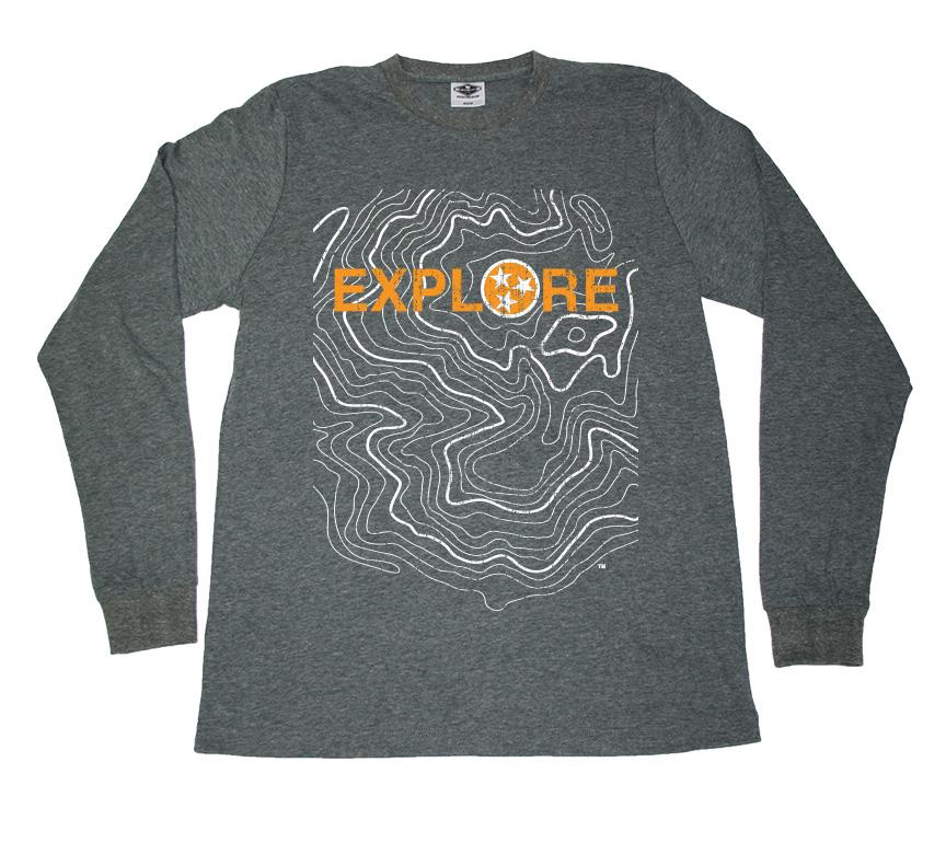 TENNESSEE LONG SLEEVE TEE | EXPLORE | STAR