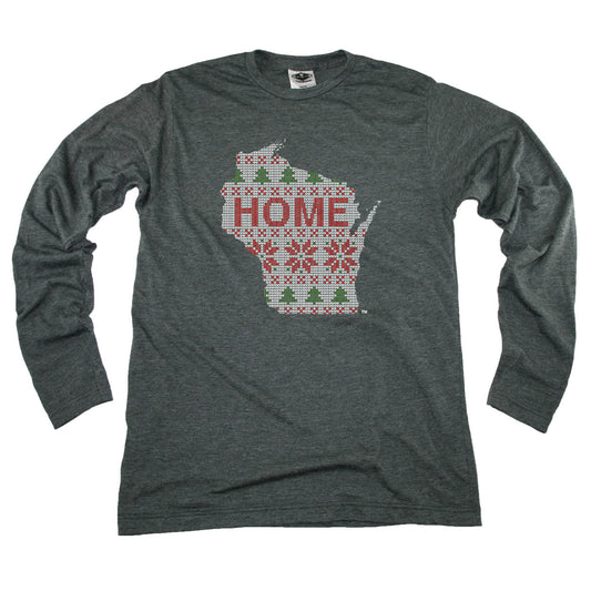 WISCONSIN LONG SLEEVE | HOME |  SWEATER