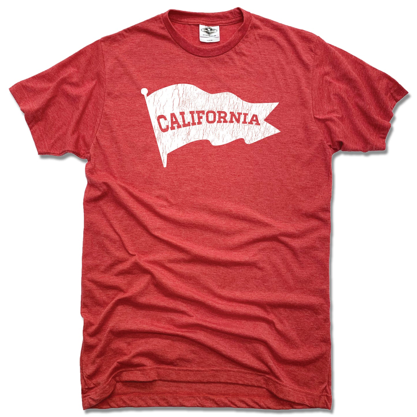 CALIFORNIA PENNANT TEE - RED