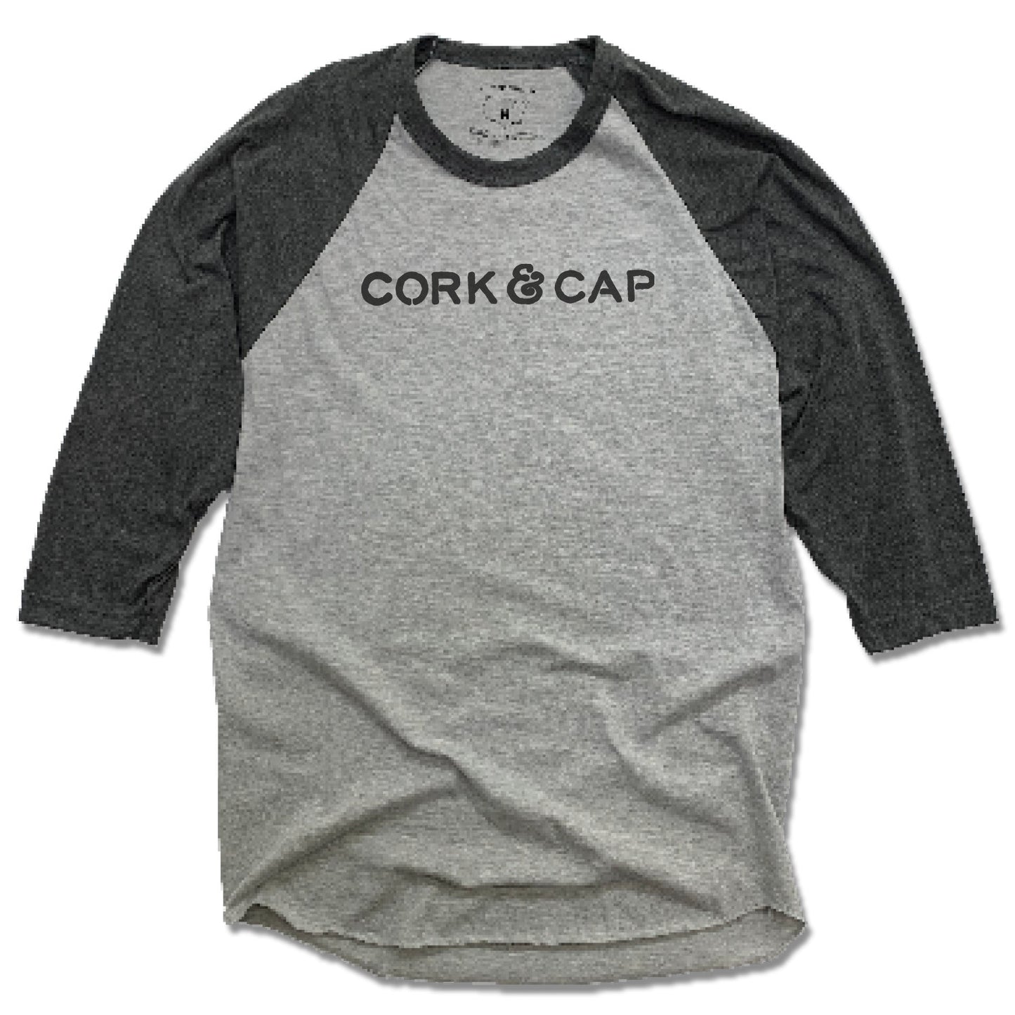 CORK & CAP  | 3/4 Sleeve | LOGO