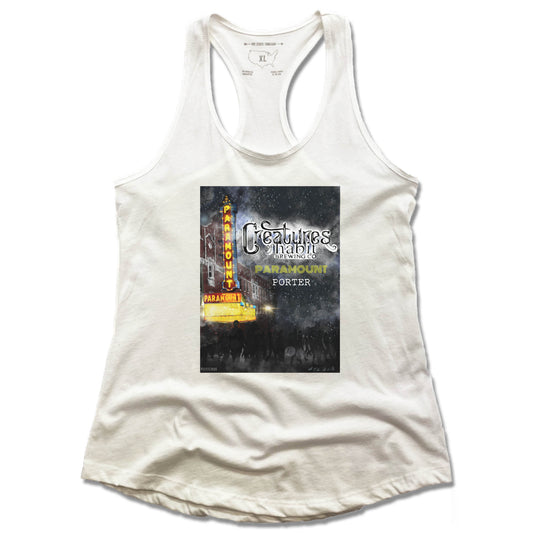 CREATURES OF HABIT | LADIES WHITE TANK | PARAMOUNT