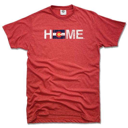 CO | Red Tee | HOME Flag