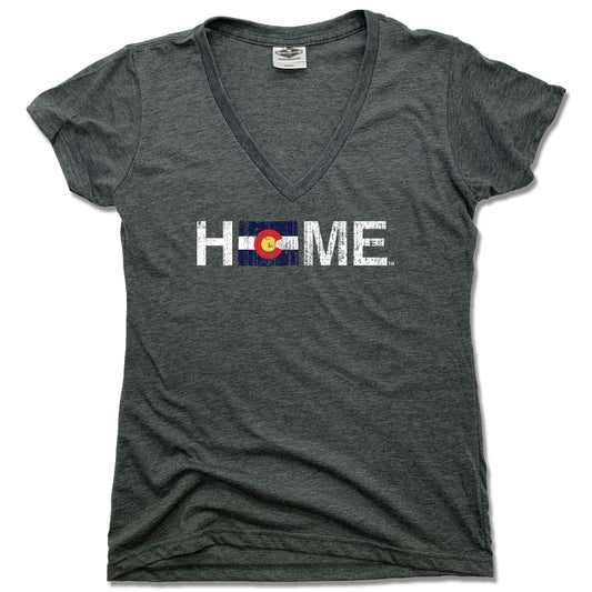 COLORADO LADIES V-NECK | HOME | FLAG