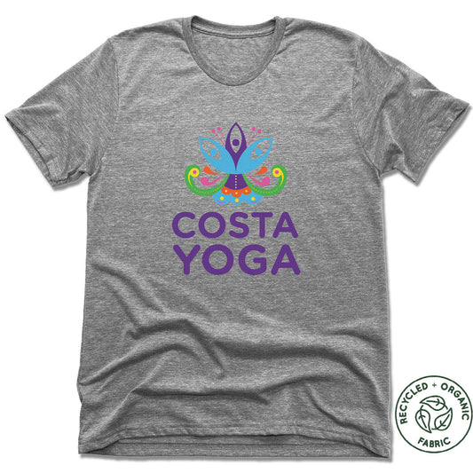 CABUYA LODGE | UNISEX GRAY Recycled Tri-Blend | COLOR LOGO