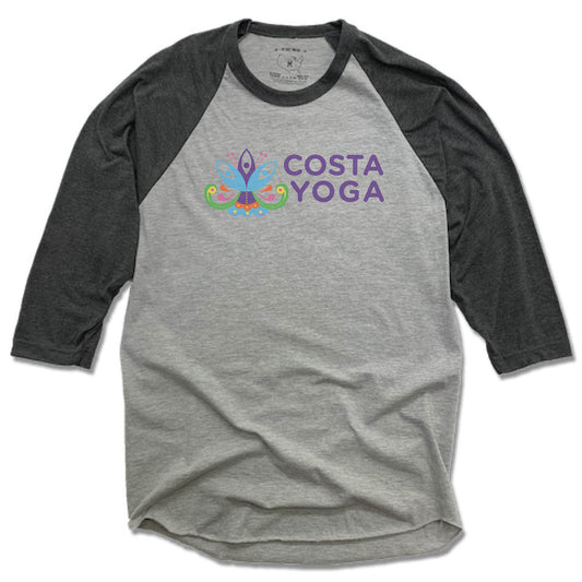 CABUYA LODGE | GRAY 3/4 SLEEVE | LOGO