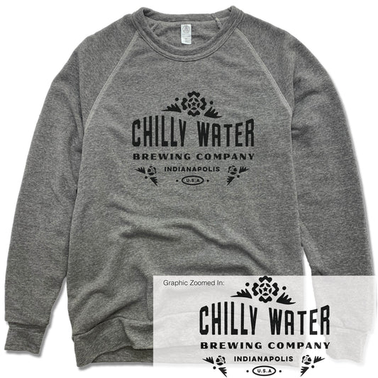 CHILLY WATER BREWING | FLEECE SWEATSHIRT | CWB BLACK LOGO