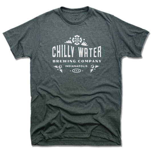 CHILLY WATER BREWING | UNISEX TEE | CWB WHITE LOGO